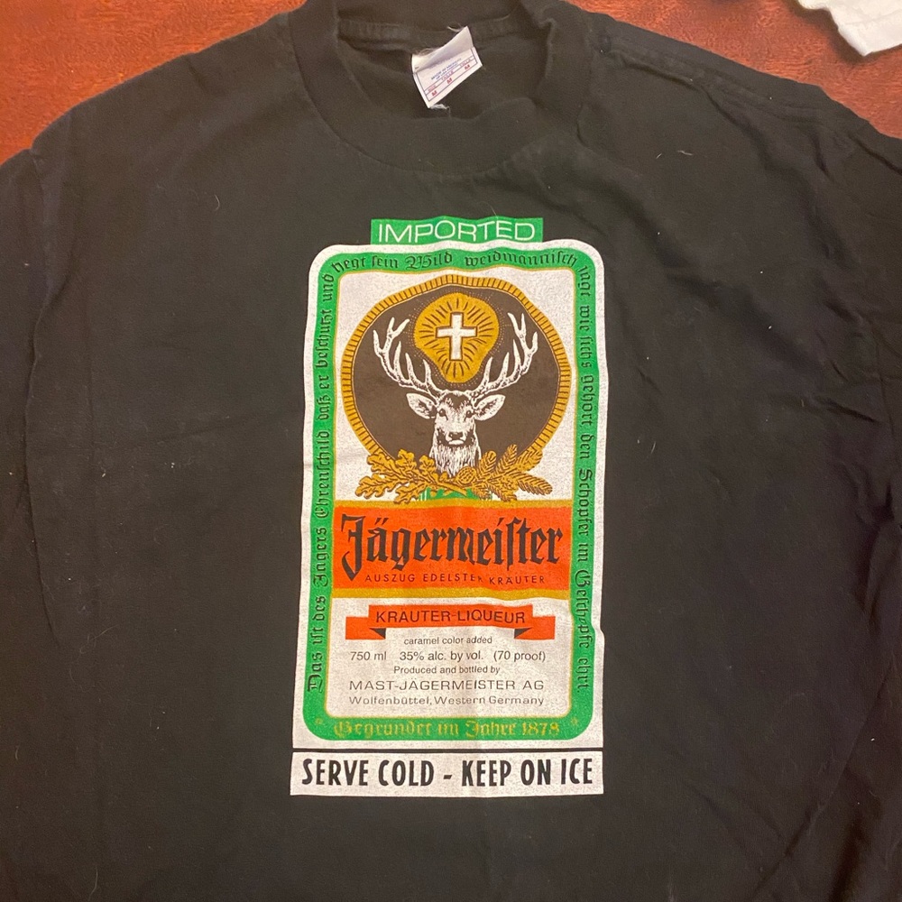 Jaegermeister sounds of the underground tour shirt